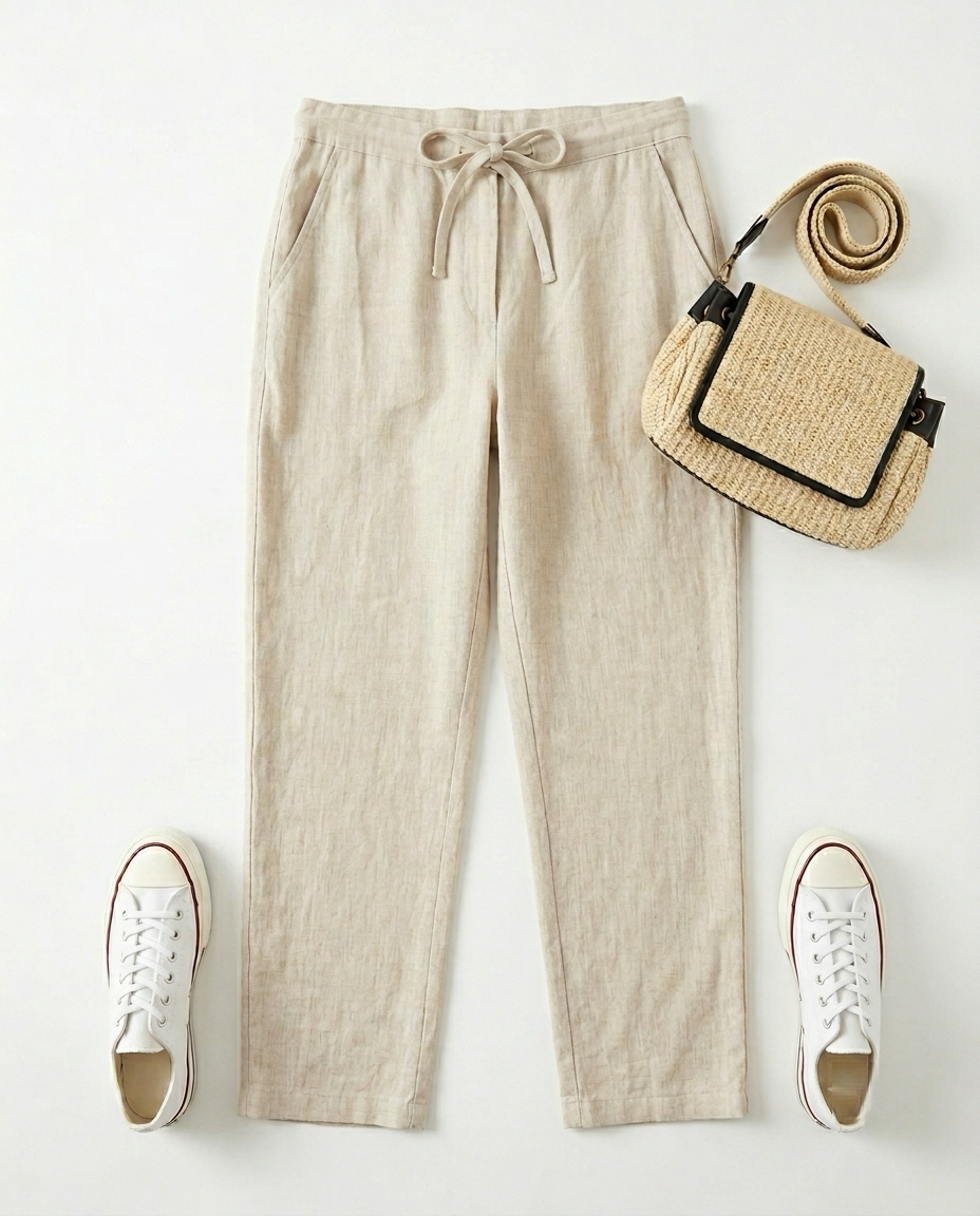 Women's Striped Trousers