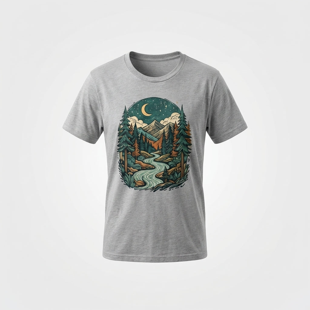 Grey Cotton T-Shirt