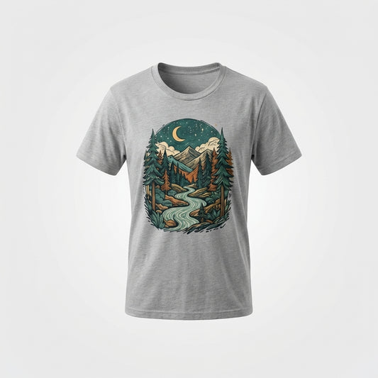 Grey Cotton T-Shirt