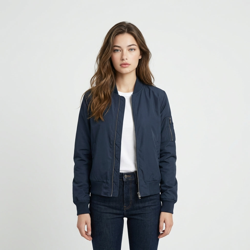 Navy Cotton Jacket