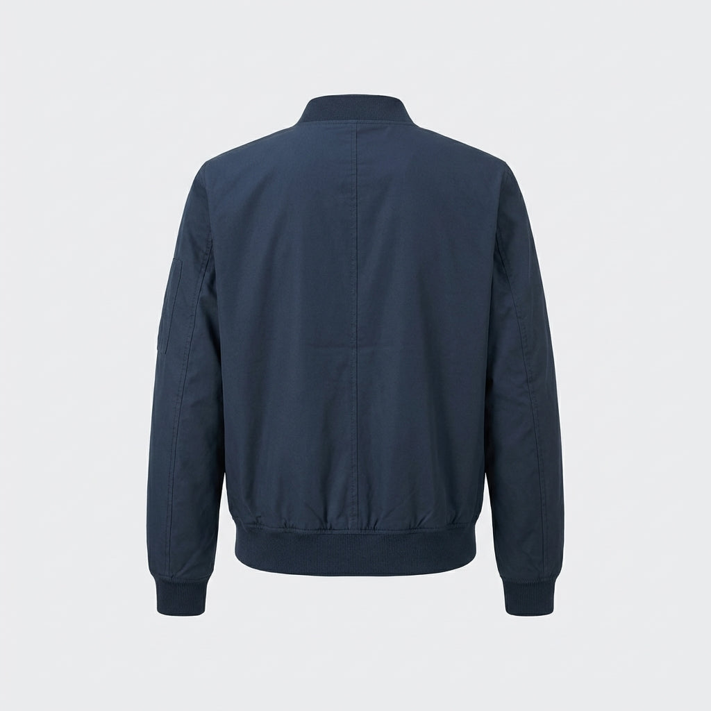 Navy Cotton Jacket
