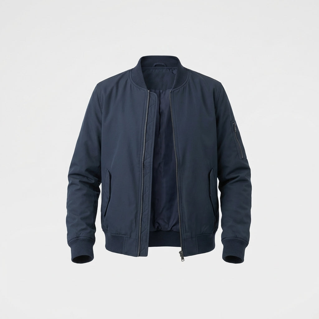 Navy Cotton Jacket