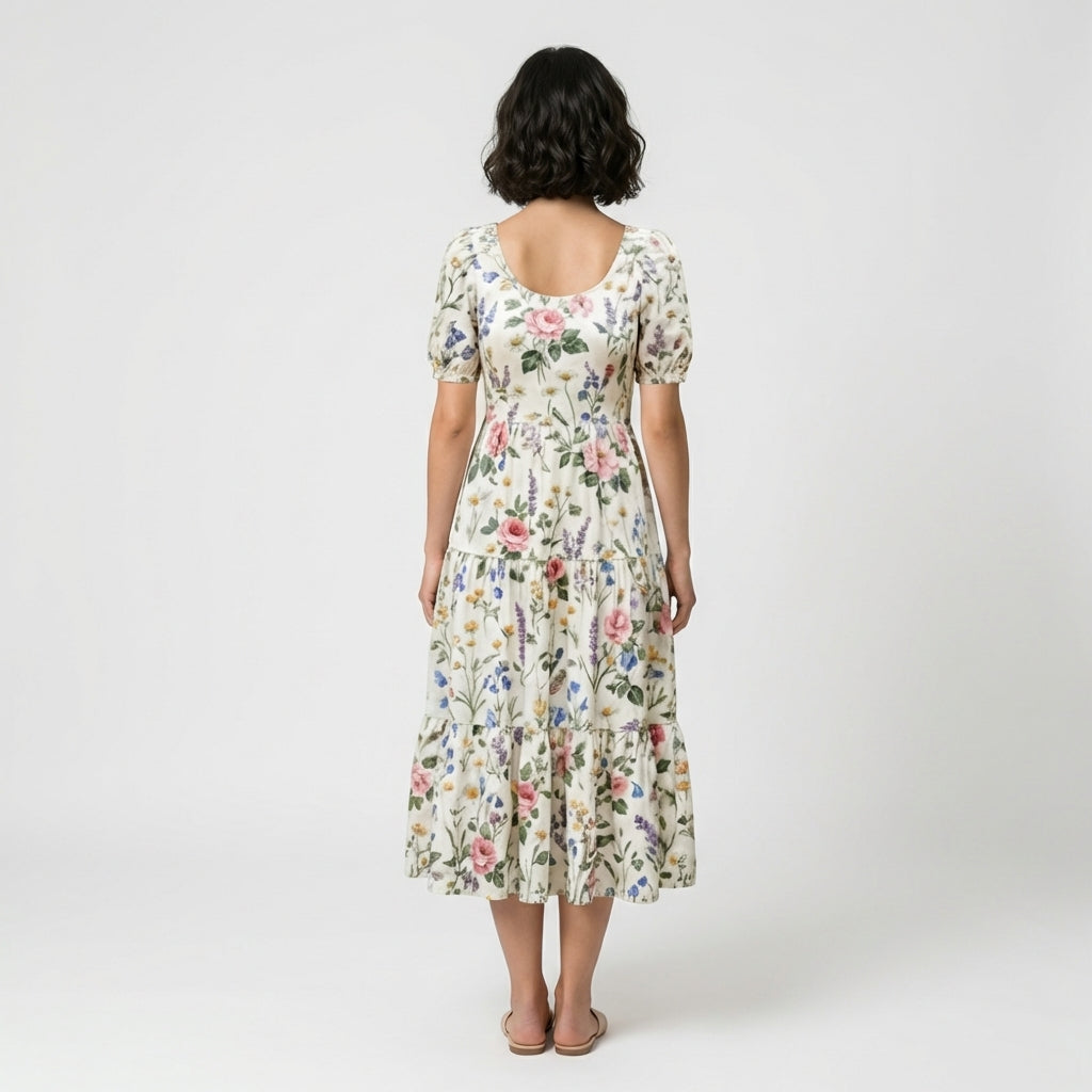 White Cotton Dress