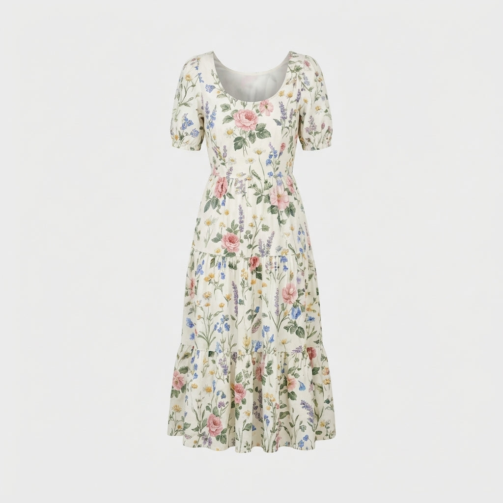White Cotton Dress
