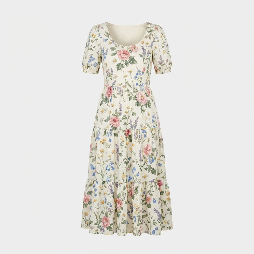 White Cotton Dress