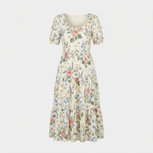 White Cotton Dress